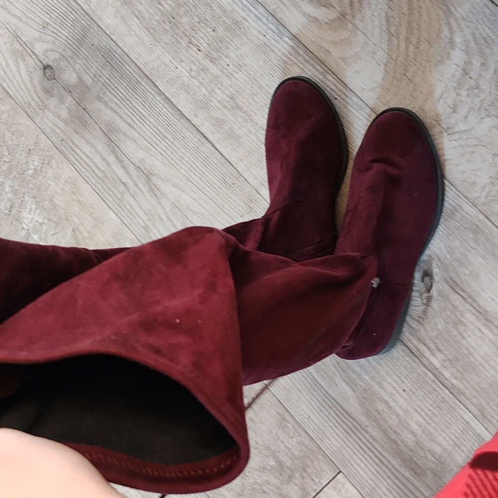 Cute knee high boots